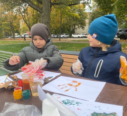 Сегодня прошли активности сразу в двух парках Чехова.