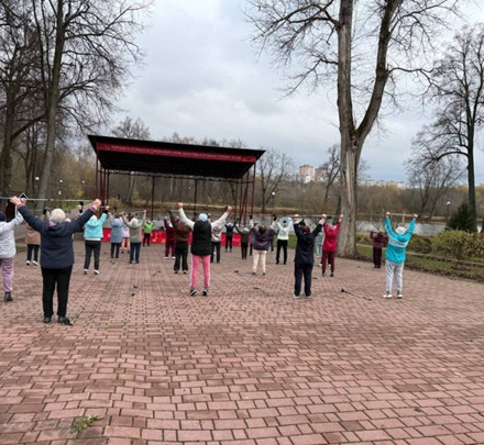 Сегодня в Городском парке прошли осенние тренировки.