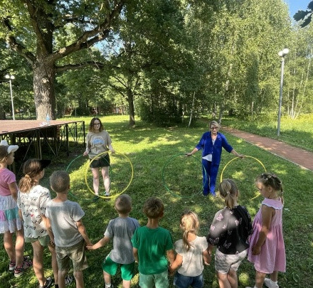 Сегодня в Парках Чехова прошли активности для всей семьи.
