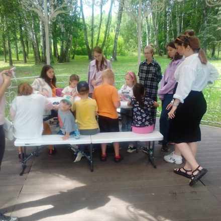 Вчера в городском парке было активно!