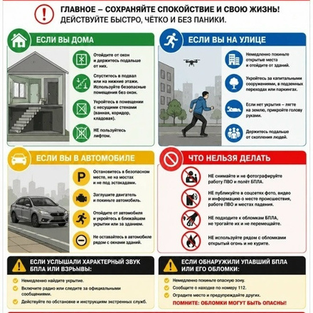 Что делать при атаке беспилотных летательных аппаратов