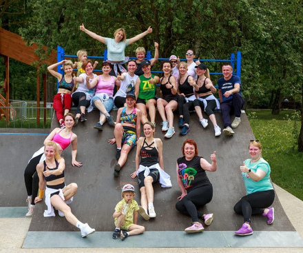 Бесплатные занятия Zumba стали очень популярны в Городском парке!